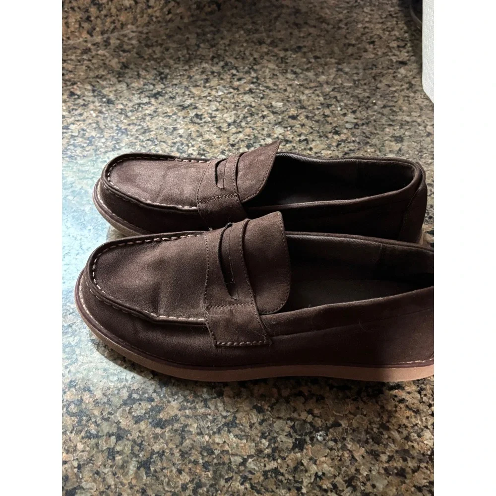 Sperry Top-Sider Capstan Boys Brown Penny Loafer Shoes SCK262040 Size 6.5M